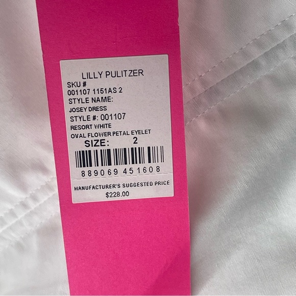 Lily Pulitzer Josey Dress Resort White - Picture 11 of 11